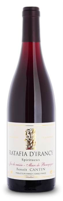 Découvrez le Ratafia d'Irancy du Domaine Benoît Cantin, traditionnel apéritif Bourguignon